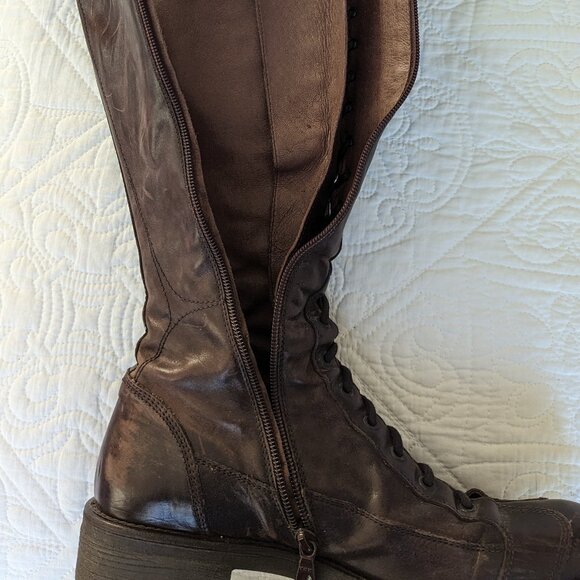 Nero Giardini Leather Boots- Made in Italy-Size 38 (8) - Picture 13 of 16